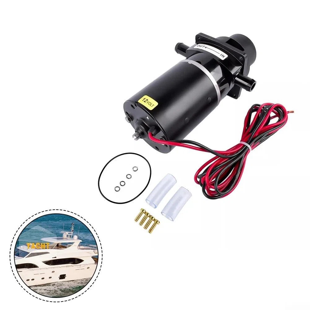 Kit de montaje de sub macerador de inodoro eléctrico marino, bomba de descarga de inodoro eléctrico, para Jabsco 37010-Series 12V