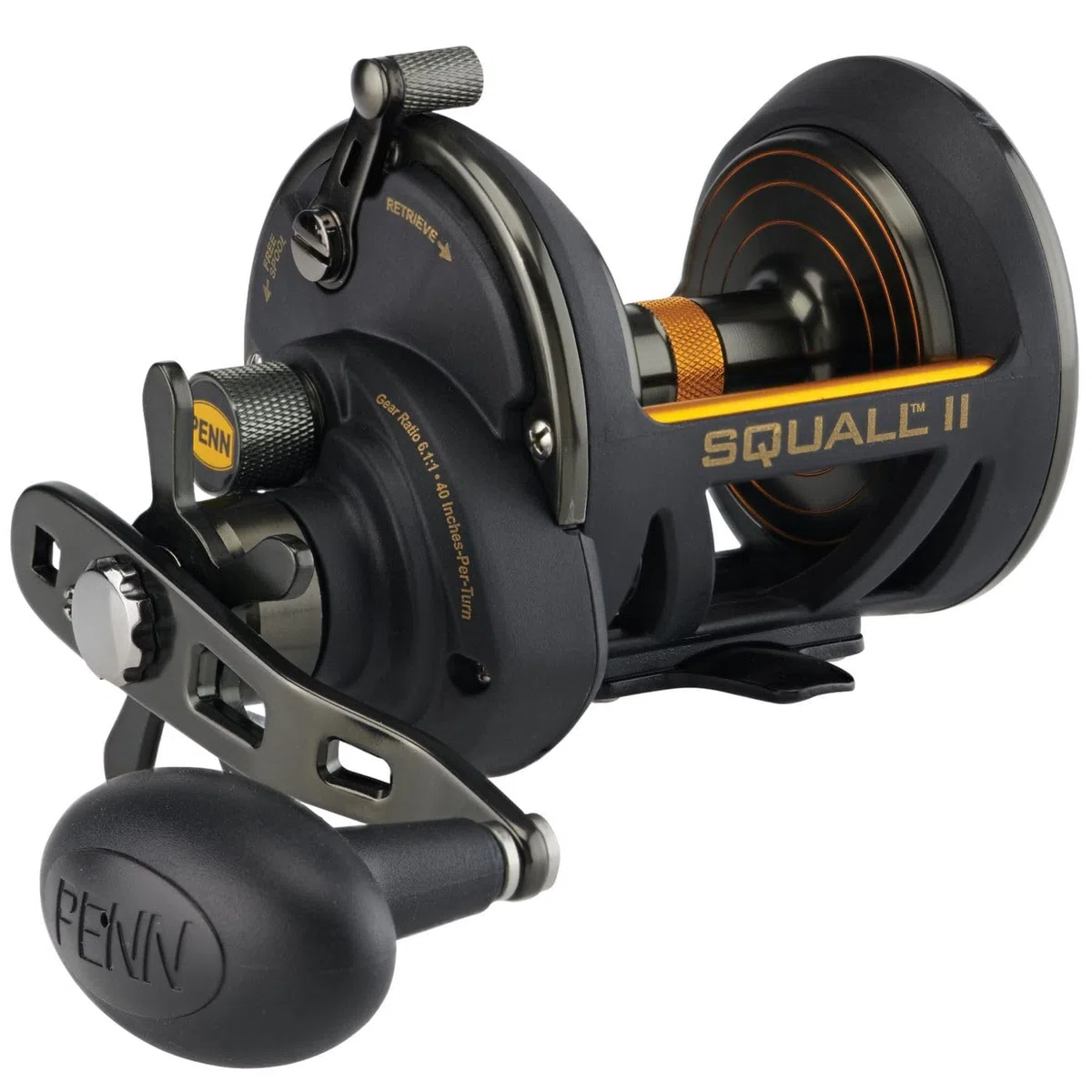 PENN Squall II Star Drag - Carrete de Pesca Convencional