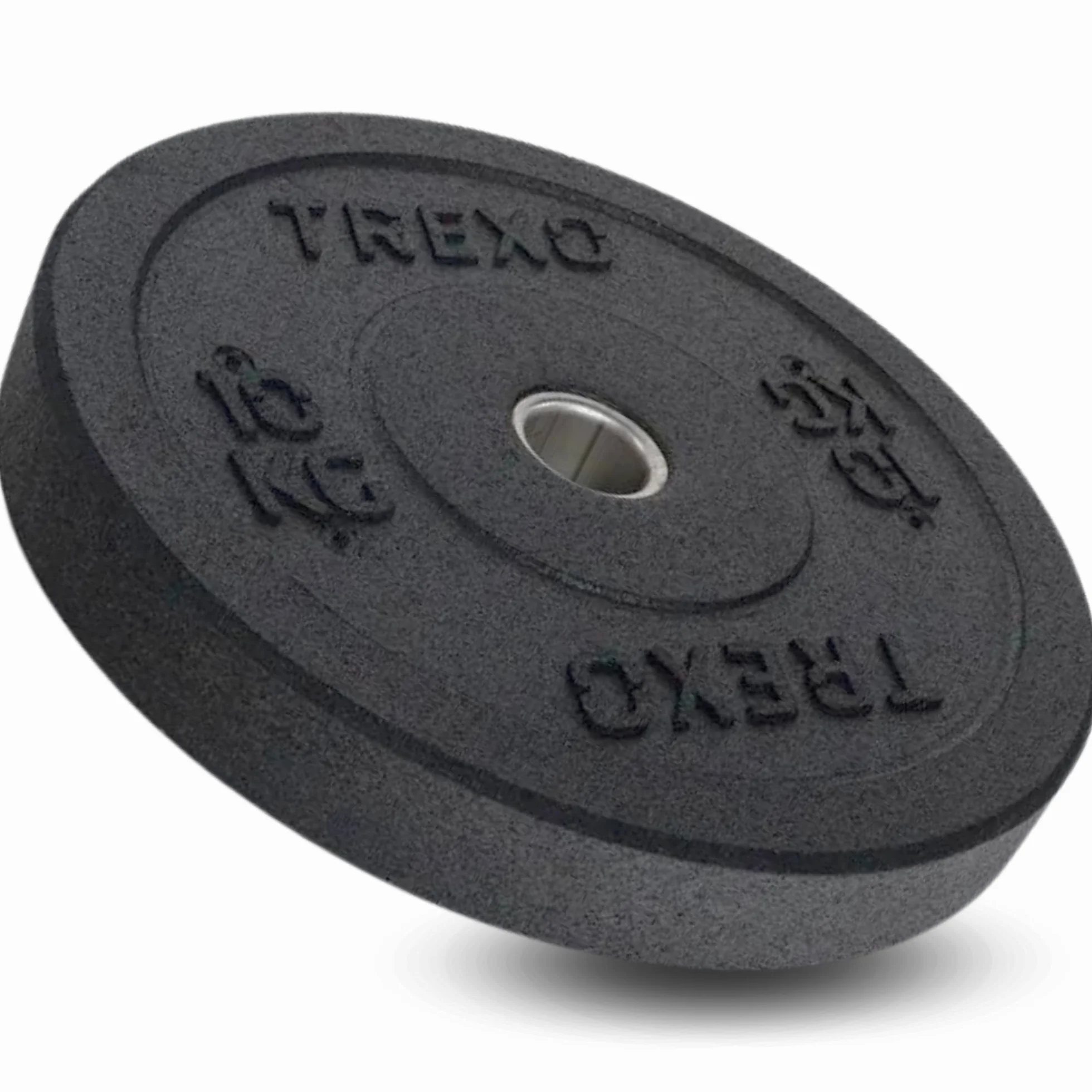 TREXO Discos Pesas Bumper Olímpicos de 5/10/15/20/25 kg Discos Gym de Goma para Barra Olímpica de 50 mm de Diámetro Resistentes para Fitness para Entrenamiento de Fuerza para Crossfit para Gym en Casa