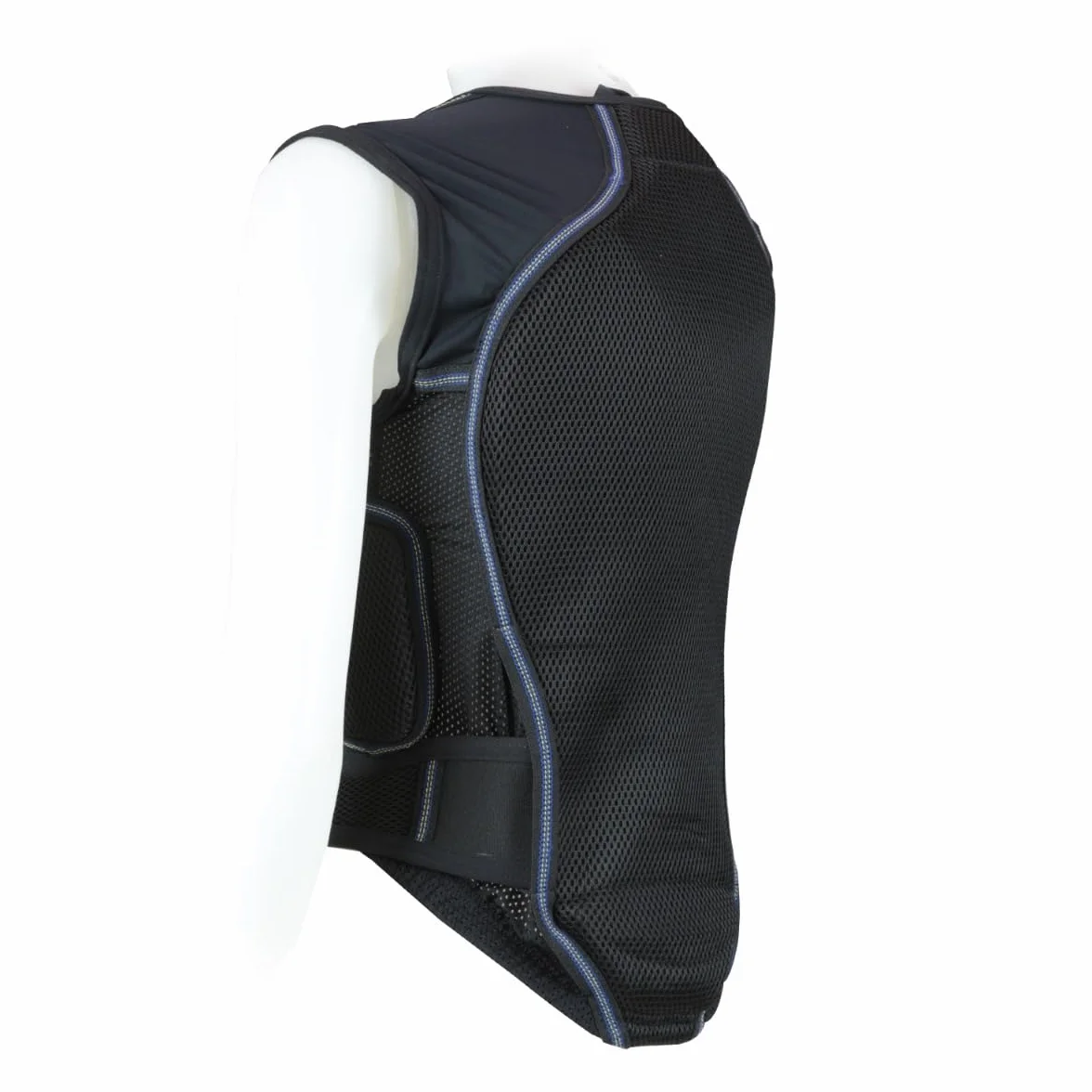 Horses Chaleco protector para caballeros y amazonas, tejido técnico con inserciones, elástico, se adapta a las formas del cuerpo