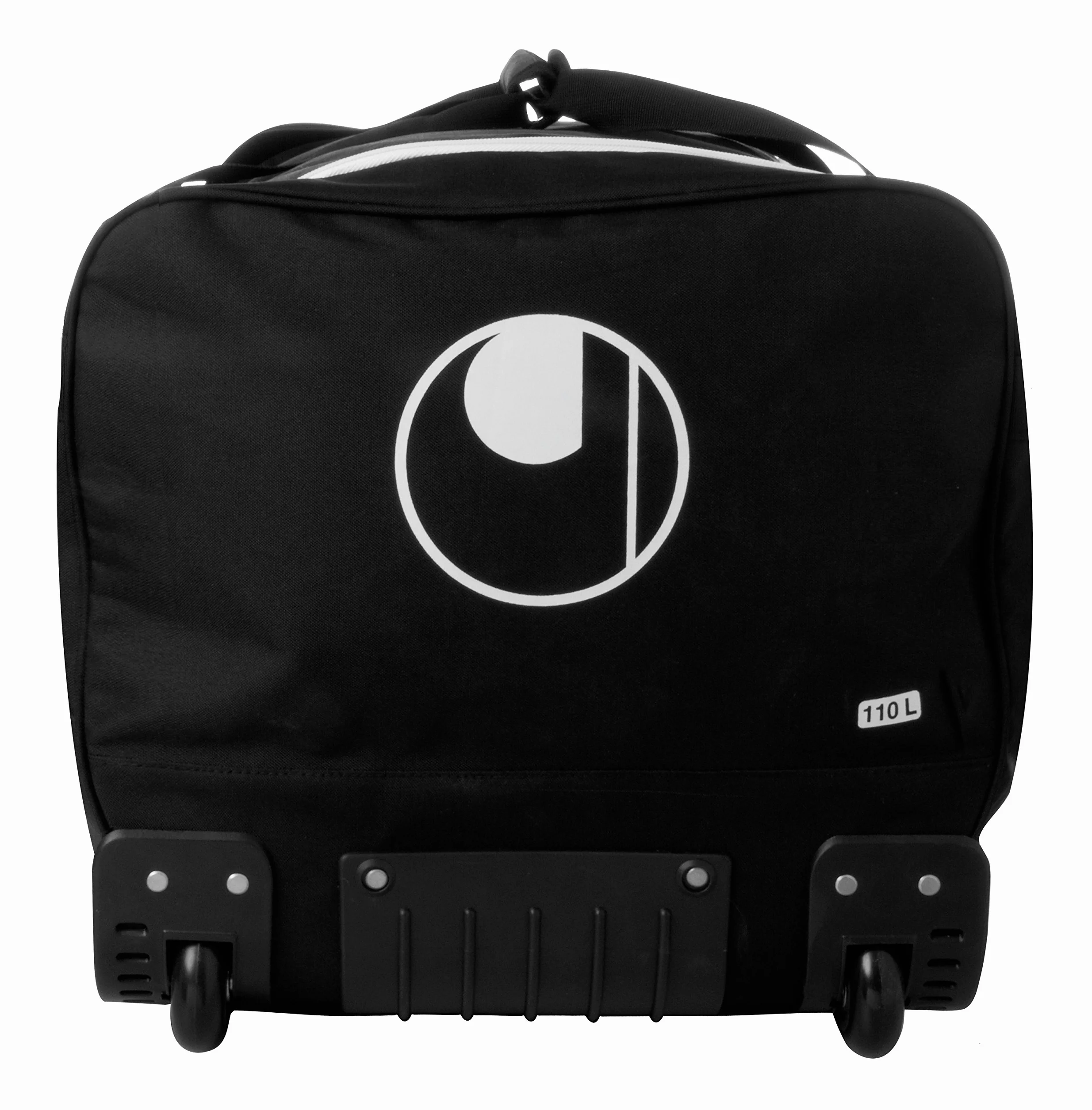 Uhlsport Basic Line 110 L Travel & Team Kitbag - Bolsa de Viaje con Ruedas (Talla XL), Color Negro