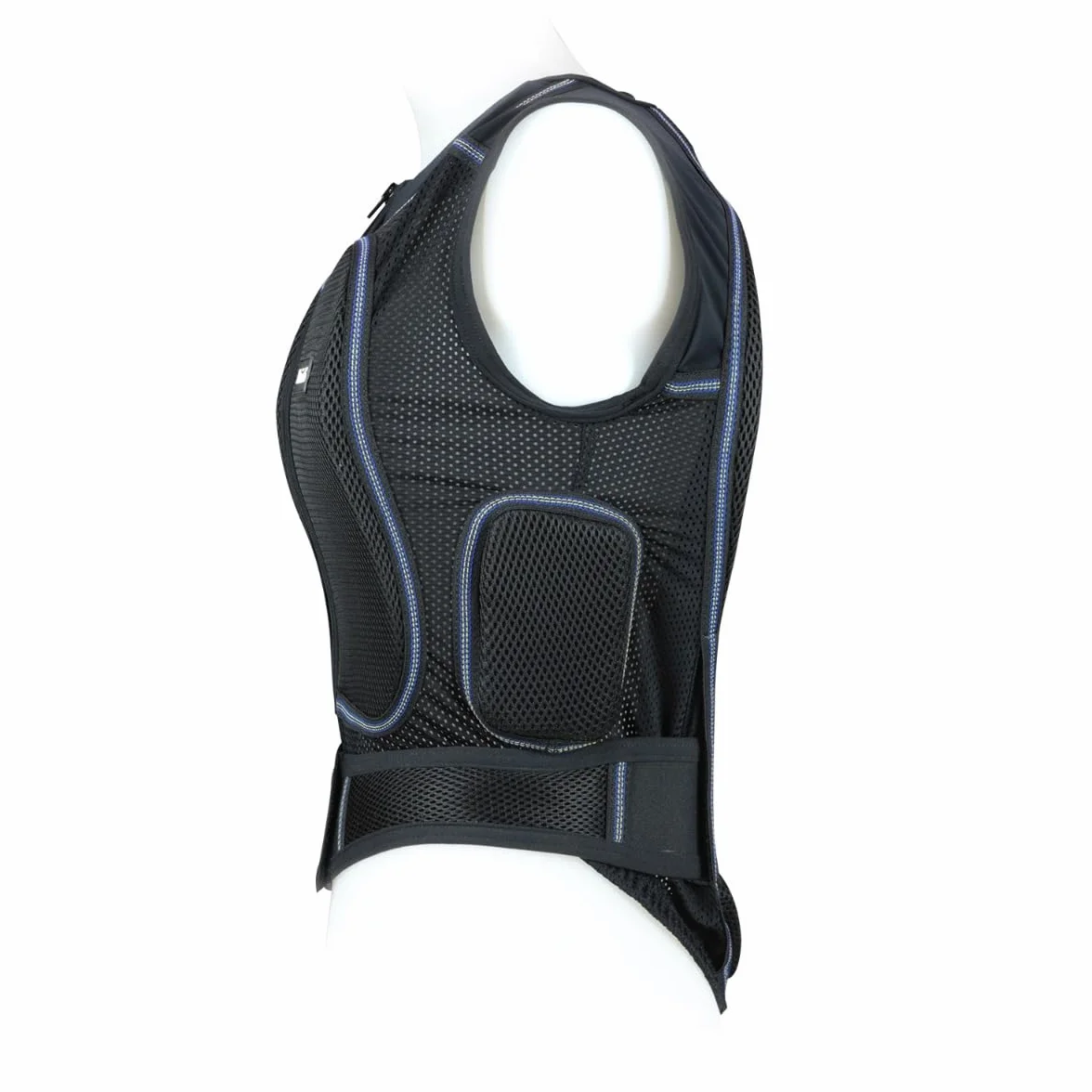 Horses Chaleco protector para caballeros y amazonas, tejido técnico con inserciones, elástico, se adapta a las formas del cuerpo