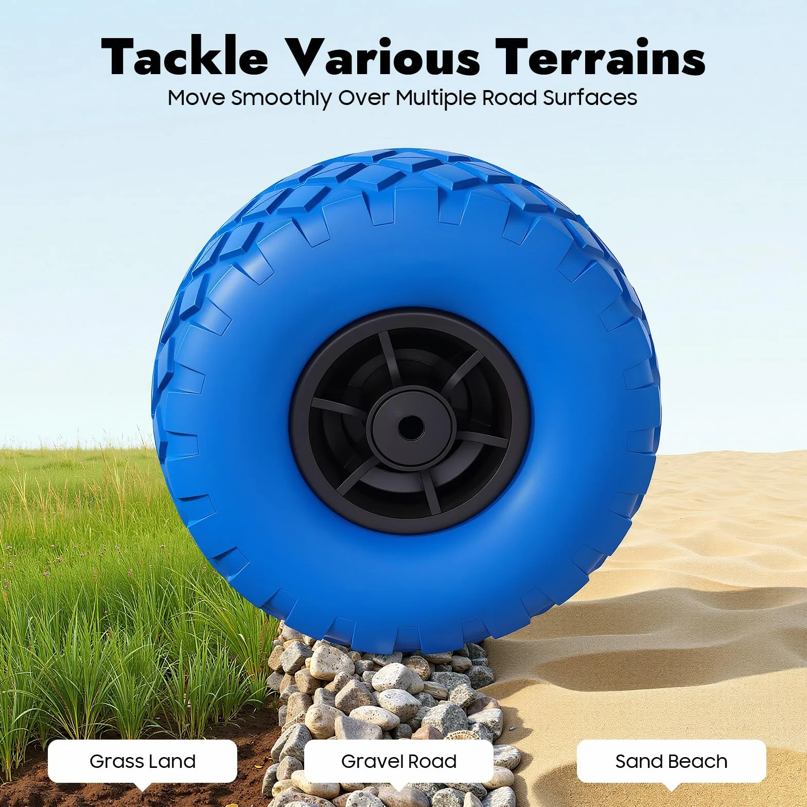 Ruedas traseras deslizantes para botes neumáticos, acero inoxidable, ruedas de transporte para bote inflable yate Tender 10''x3''