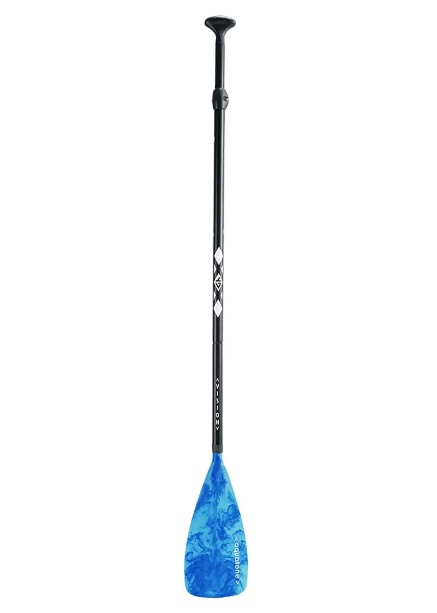 Wassersport Aquatone Vision - Pádel para niños (Aluminio, 130-175 cm, 3 Piezas, 643 g)
