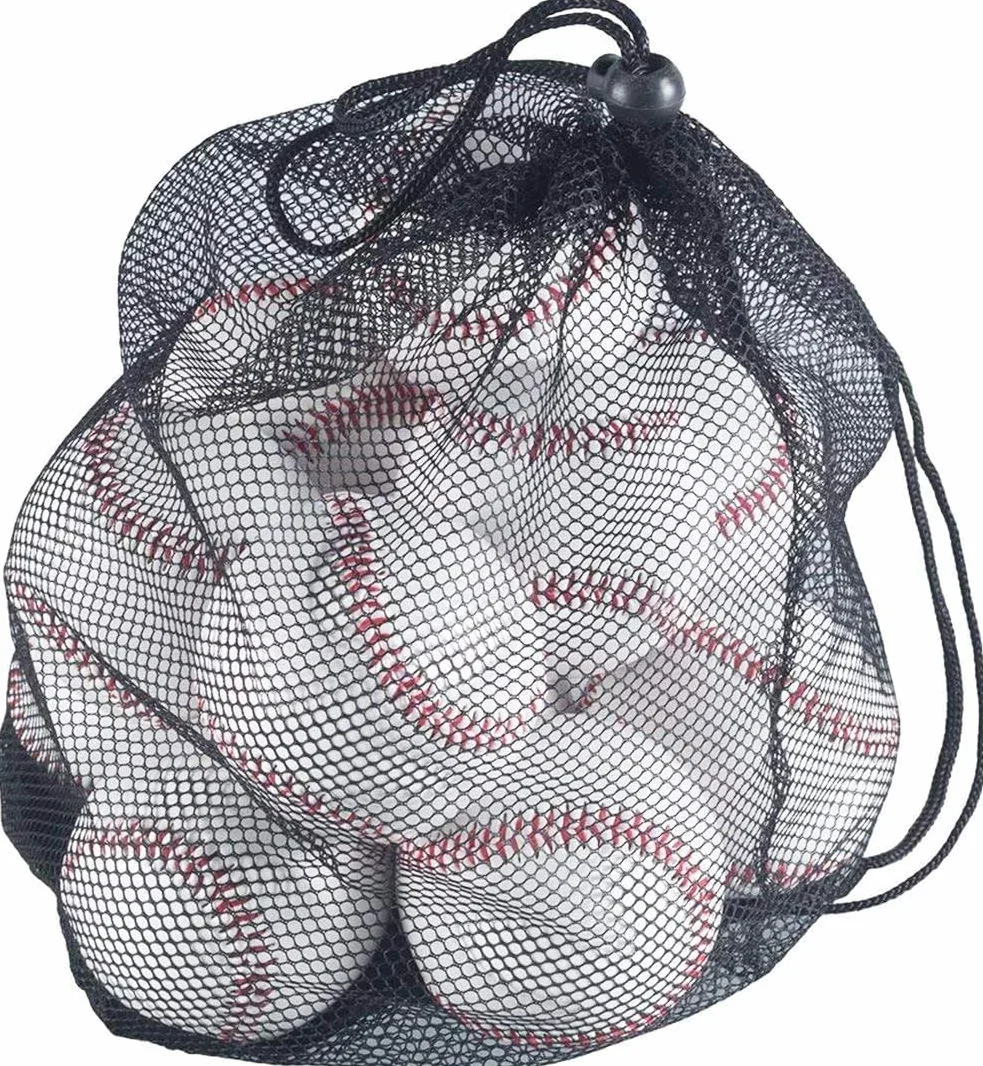 Tebery 12 pelotas de béisbol suaves tamaño estándar para práctica de bateo