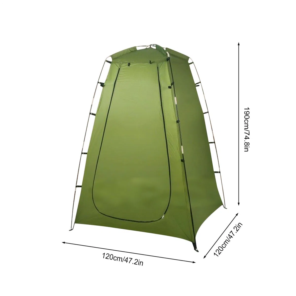 Tienda de Ducha Portátil | Vestidor Portátil para Aseo,Tienda Camping 4 en 1 Resistente al Viento con Privacidad