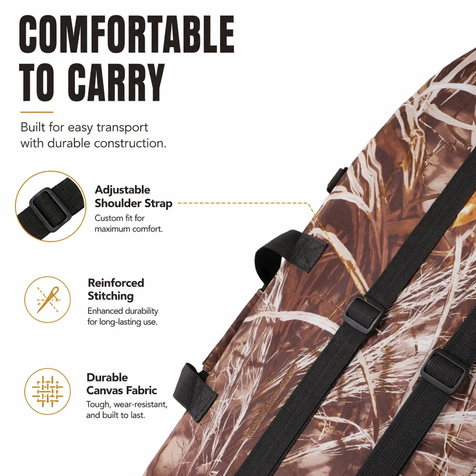 Mochila de arco compuesto con arco con múltiples bolsillos, bolsa de transporte portátil, gran capacidad, duradera, para almacenamiento de arco, estuche para caza al aire libre,