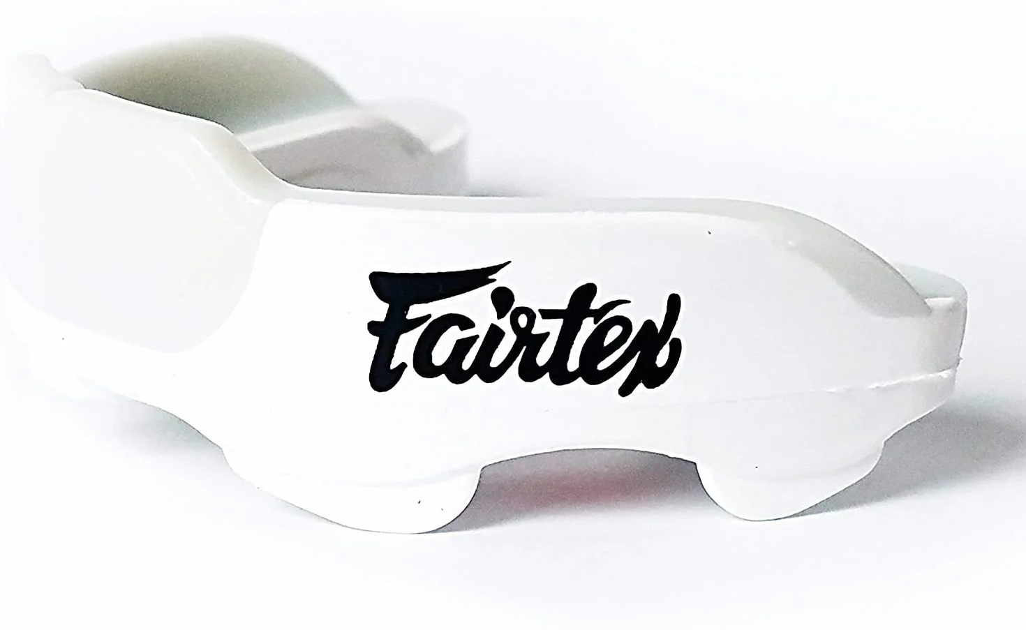 Fairtex MG3 Gel Mouth Guard Protection Muay Thai Kick Boxing MMA CE Approved (White)