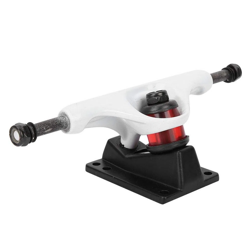 Alomejor 2 Unidades Camiones para Skateboard Profesional 4-8 Pulgadas de Aleación de Aluminio y Magnesio, Trucks para Patineta Longboard Reemplazo Estándar, Ideal para Patinar Urbano y Acrobacias