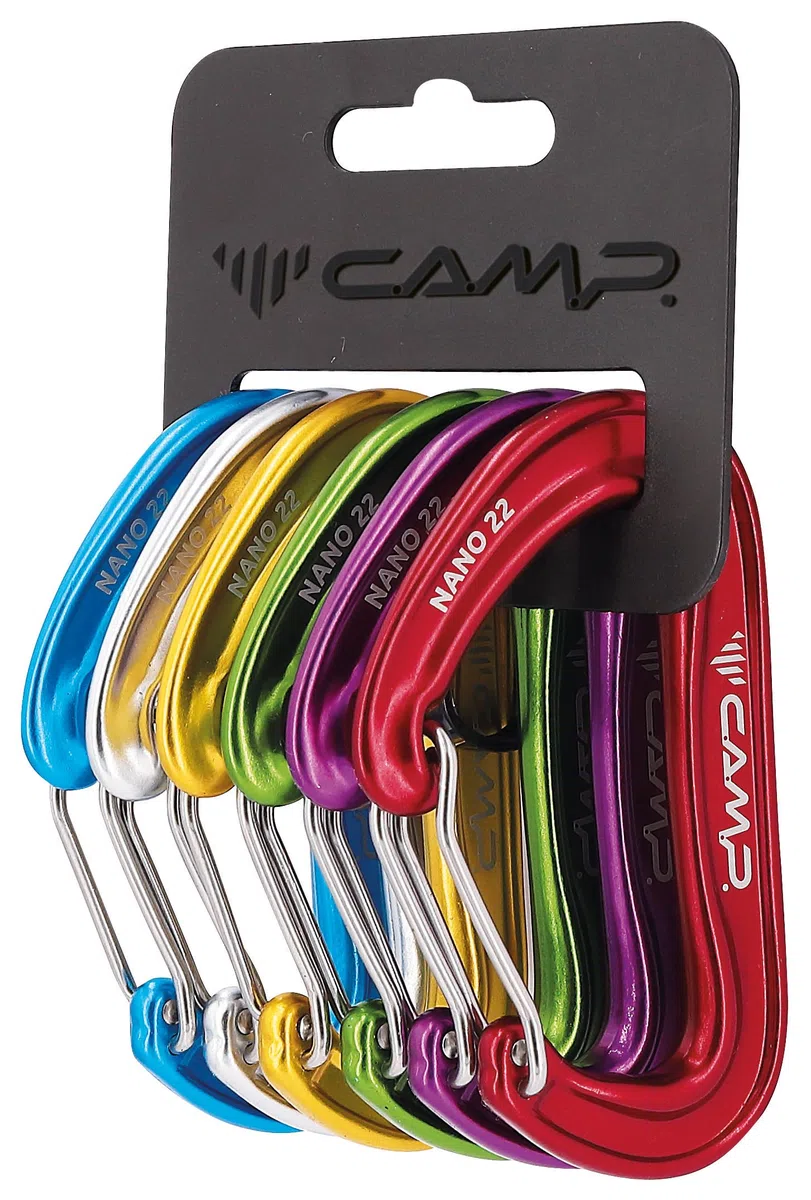 C.A.M.P. - Mosquetón - Rack Pack Nano 22-6 pz
