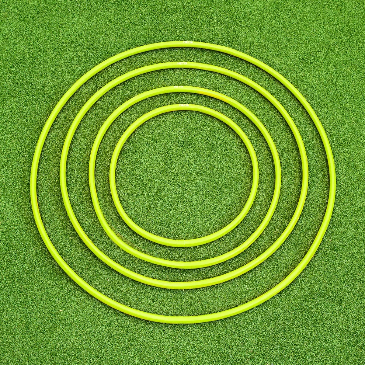 METIS Aro de Hula Hoops - Fitness, Danza y Ejercicio | Paquete de Aros 6 o 12 - Varias Opciones de Color | Tamaños de Aro: 45 cm, 60 cm, 76 cm y 92 cm | Ejercicio para ninos y Adultos