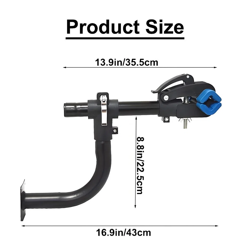 Soporte de reparación de bicicletas montado en la pared, soporte para herramientas y mantenimiento de bicicletas, soporte de mantenimiento de bicicletas para bicicletas de montaña de carretera
