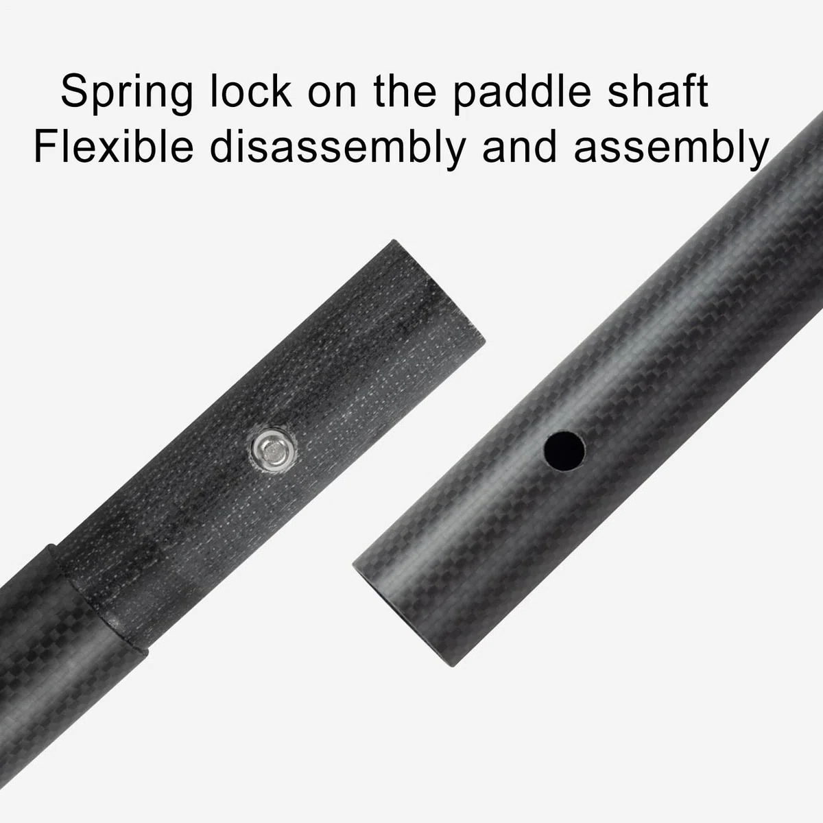Paddle Surf de Remo - Paddleboard Flotante de 18 cm - Remo de Aluminio Ajustable de 3 Secciones para piragüismo, Remo y Deportes acuáticos. Ligero y portátil para Aventuras acuáticas al Aire Libre.