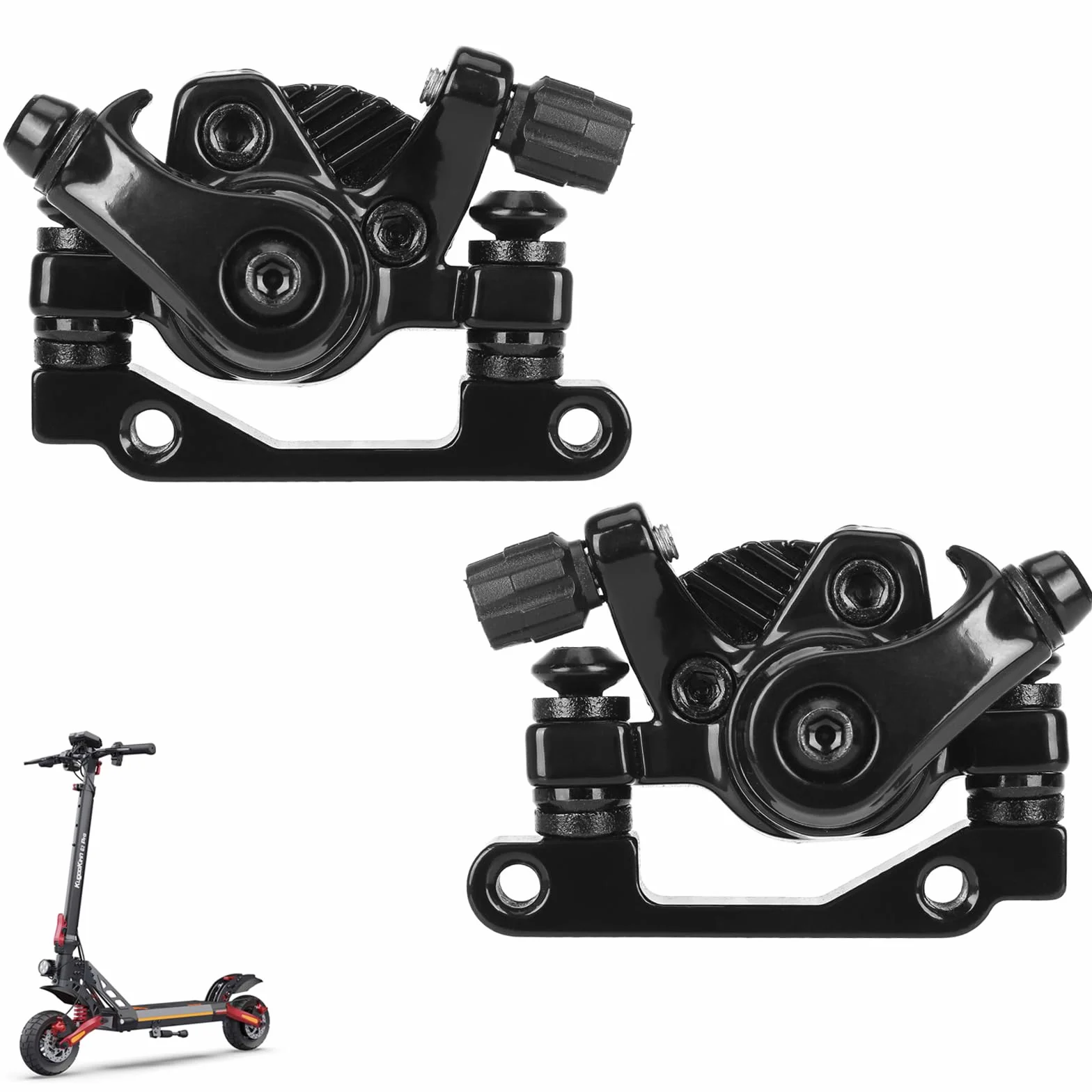 KuKirin G2 Pro G2 Max frenos de disco mecánicos delanteros traseros scooter eléctrico