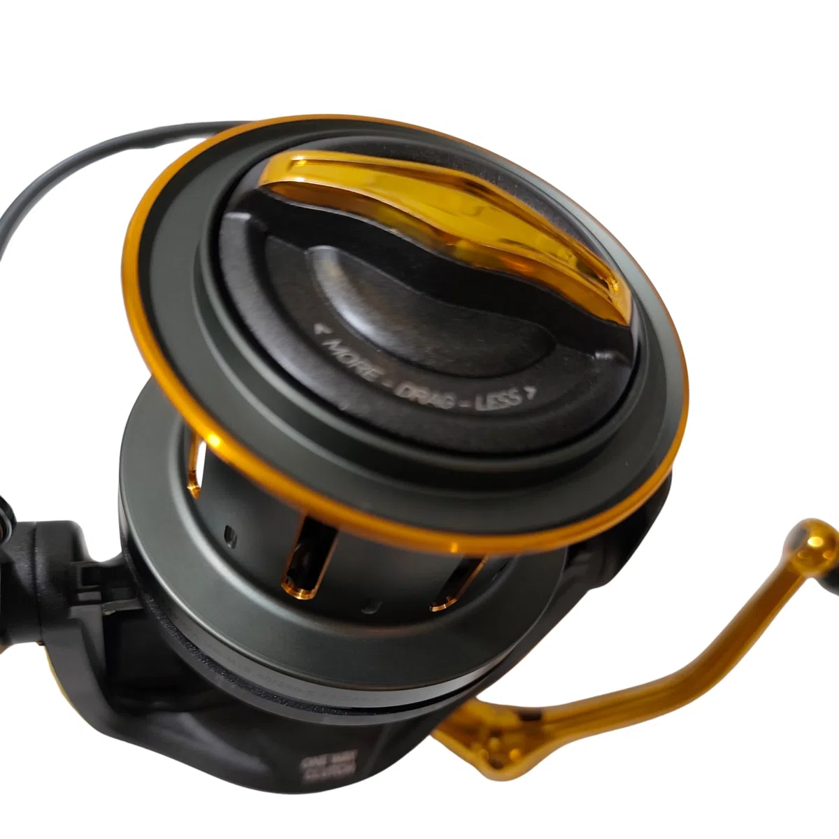 Carrete Infernal 10000 – Carrete Surfcasting de Mar | Freno de Carbono 16 kg | 7+1 BB INOX | Ratio 4.6:1 | Worm Shaft | Bobina Aluminio + Extra Grafito | Anti-Reverse