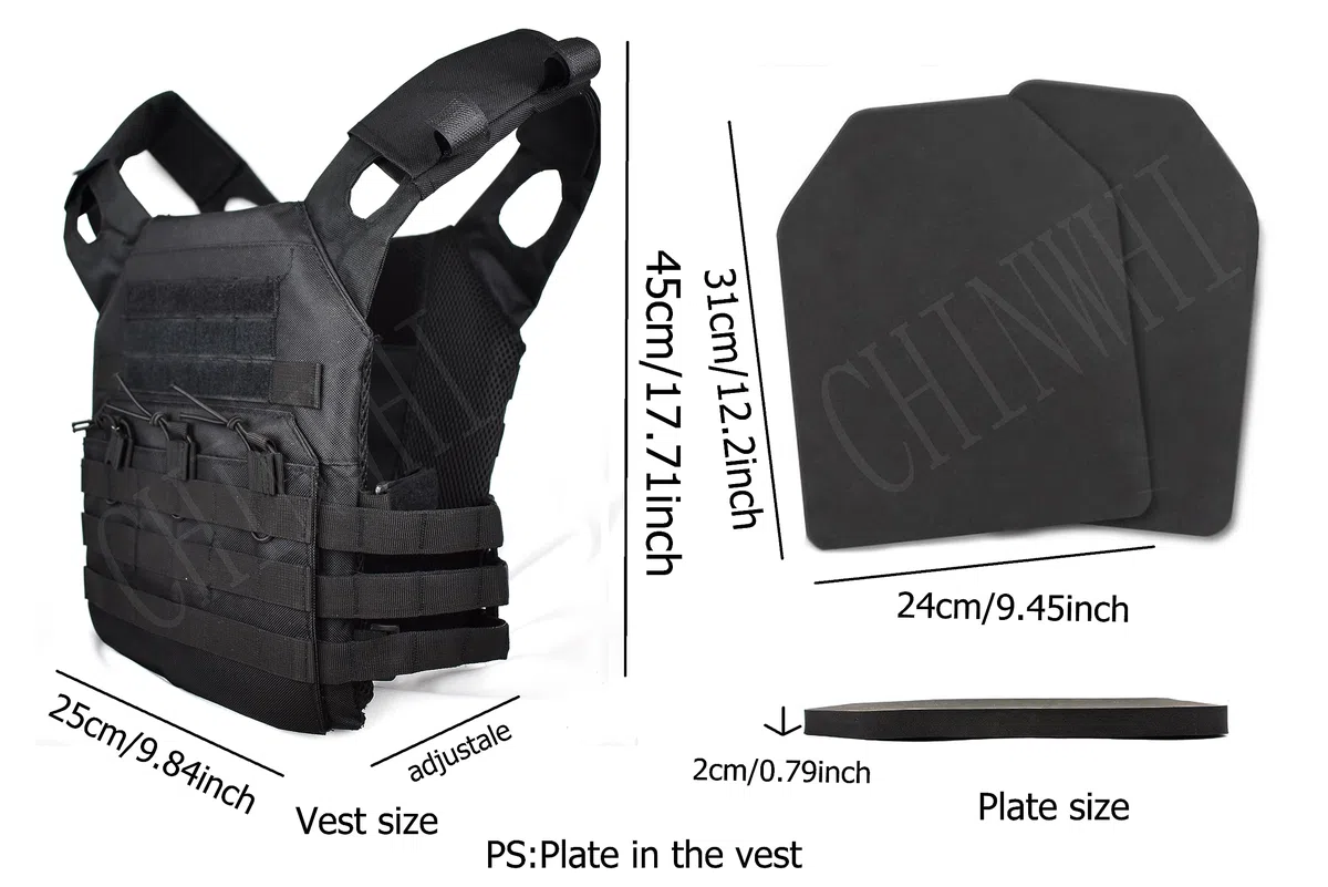Chaleco Tácticos Ligero Militar Combate Camo Protección Molle Extraíble Placas para Airsoft Paintball Caza CS SWAT Juego de Guerra Deportes al Aire Libre