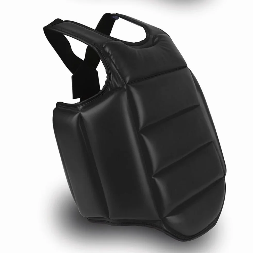 Protector de Pecho para Boxeo, Kickboxing, MMA, Muay Thai, Ajustable, Almohadilla de Protección