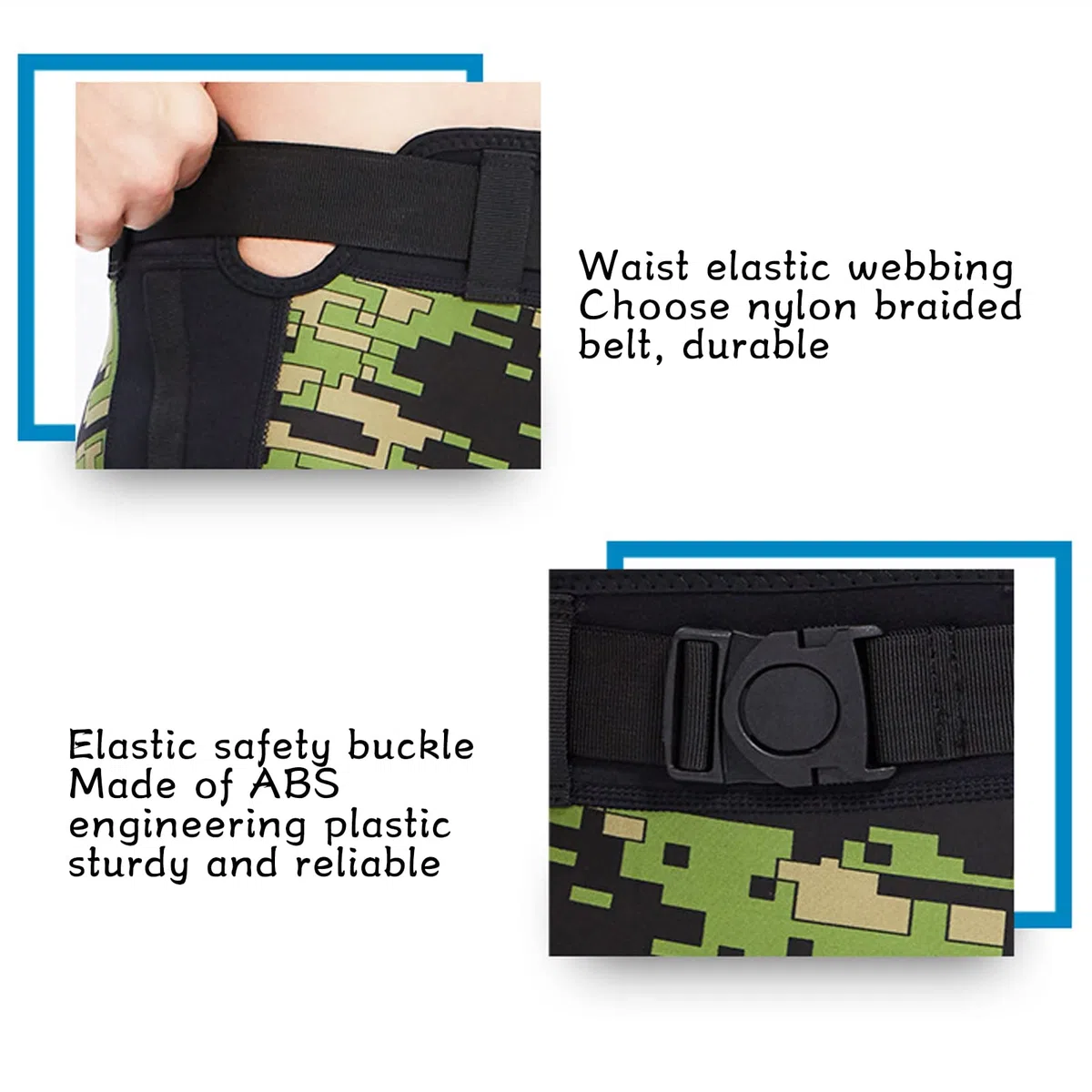 Pantalones Cortos de Neopreno para Hombres - Pantalones de Buceo y Surf Elásticos Multiusos