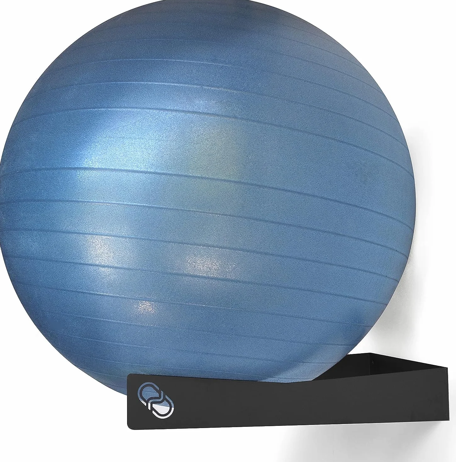 Soporte de Pared para Pelota de Pilates, Yoga, Fitness, Acero al Carbono