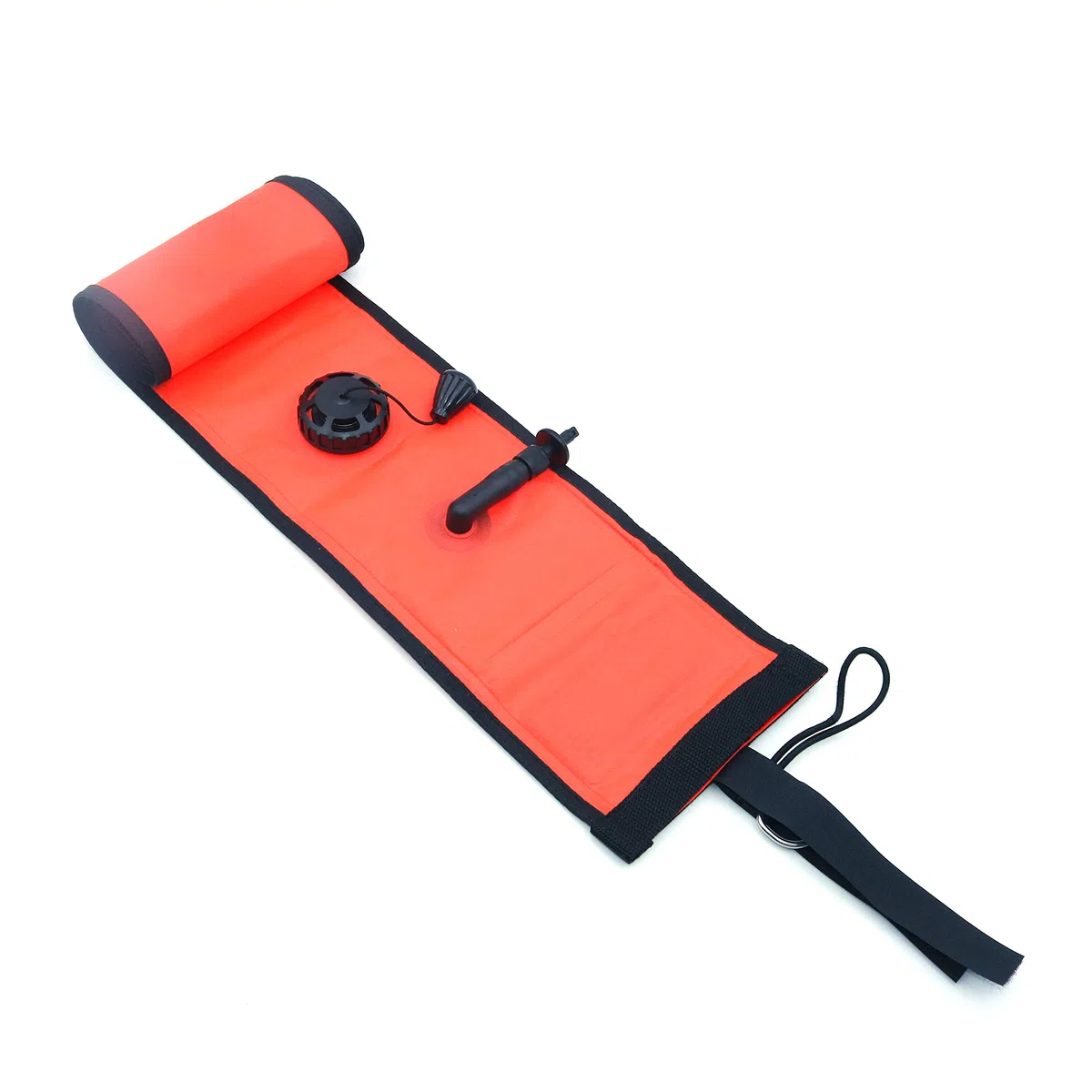 Namvo Marcador de superficie de alta visibilidad, boya de buceo, seguridad subacuática, flotador inflable de salchicha submarinista