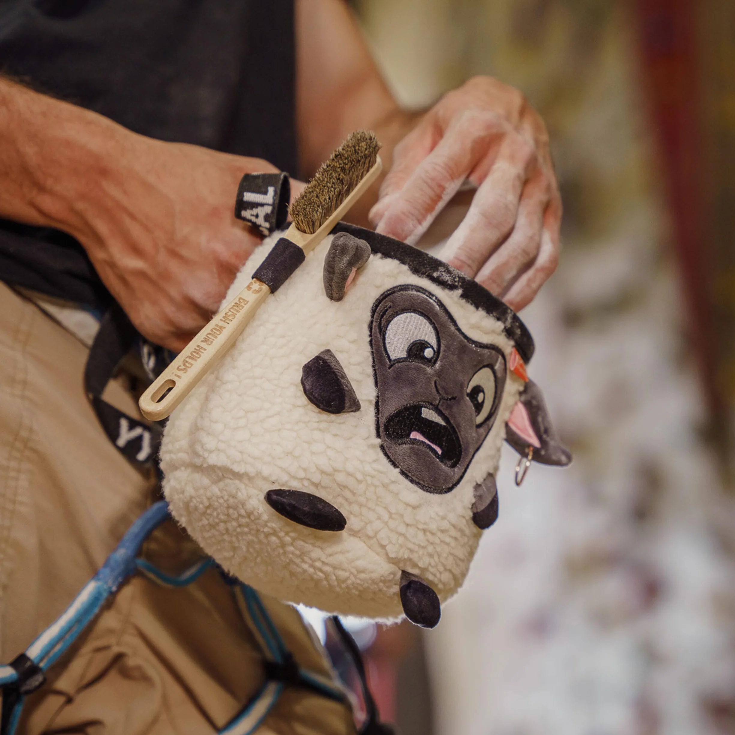 YY Vertical Bolsa de tiza para escalada en roca para adultos y niños búlder montaña