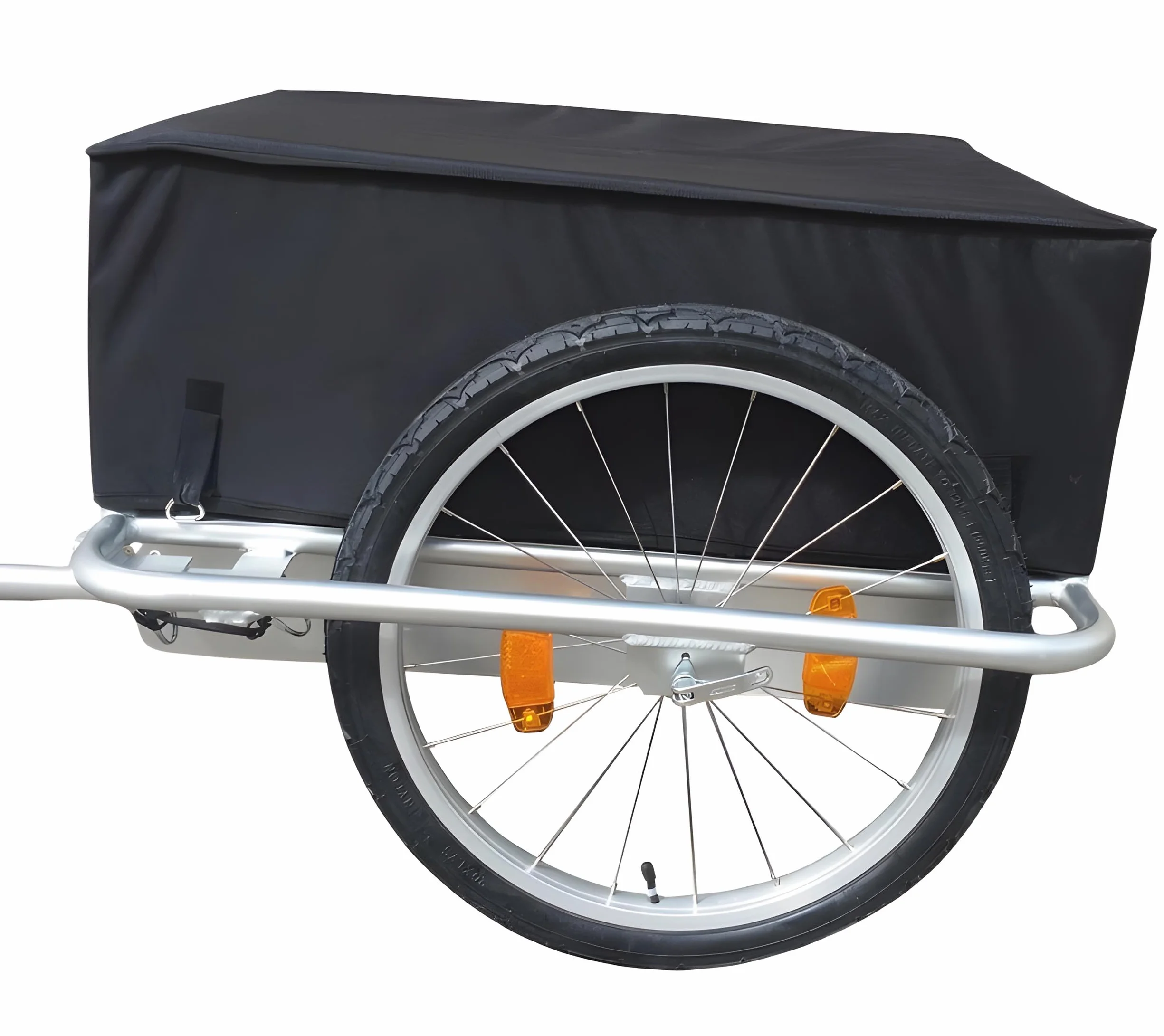 Red Loon Cargo T4 - Remolque de transporte para bicicleta (aluminio, llantas de aluminio, 144 L)