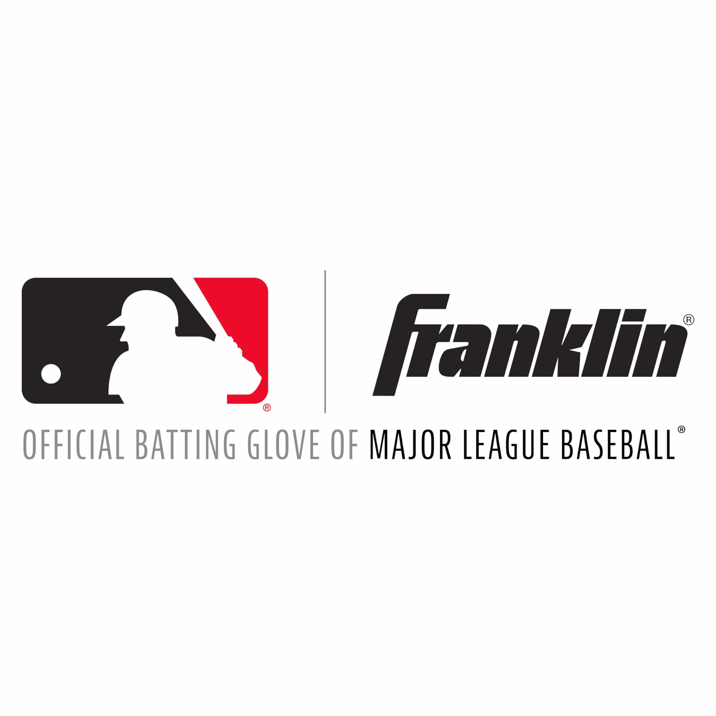 Franklin Sports MLB Digitek - Guantes de bateo para jóvenes - Tecnología Tri-Curve Fit - Guantes de bateo a Medida - Talonera de Piel auténtica - Palma de Microfibra grabada - Guantes de bateo