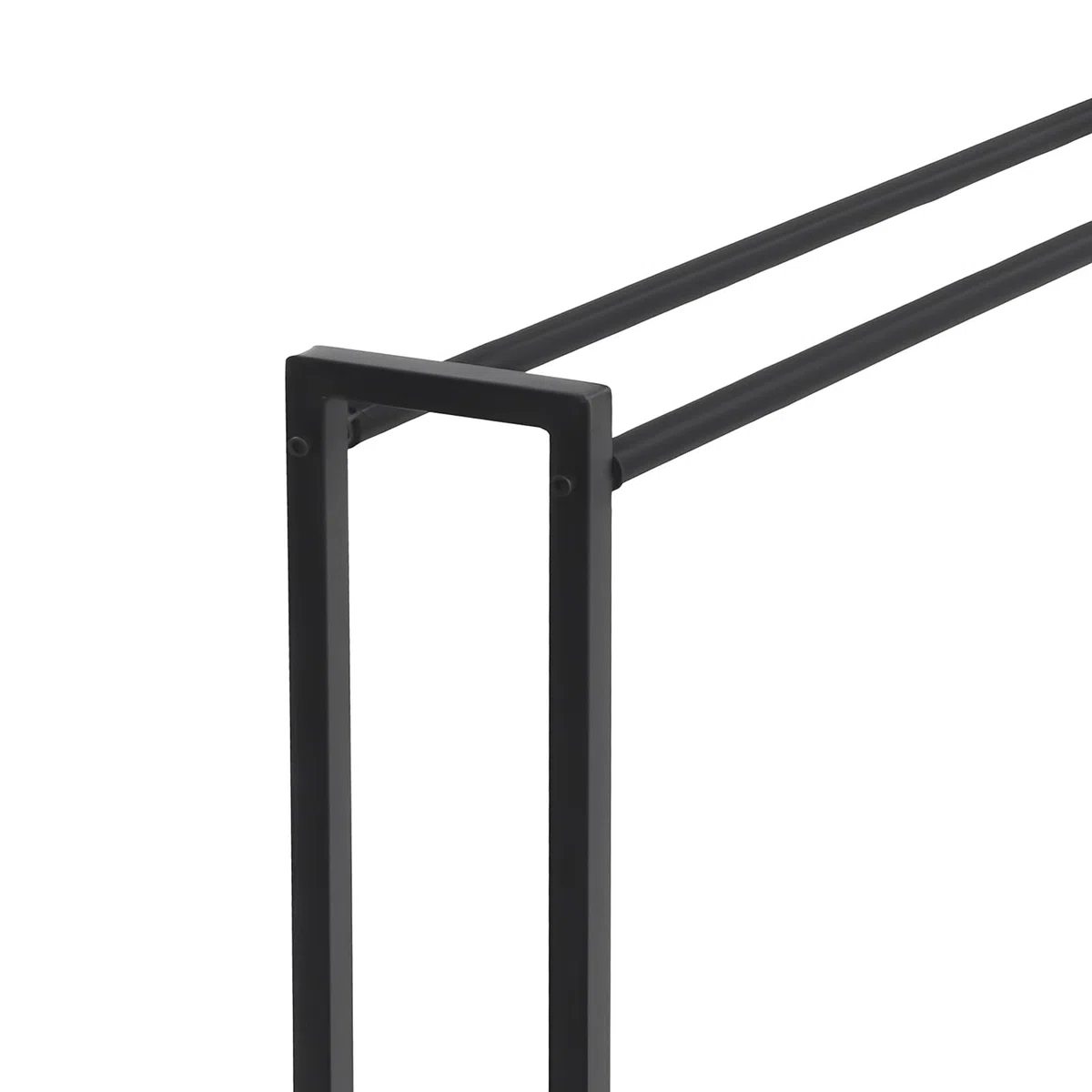 Soporte para raqueta de bádminton de tenis, carrito de acero al carbono, color negro, estante de almacenamiento para campo deportivo, gimnasio, garaje