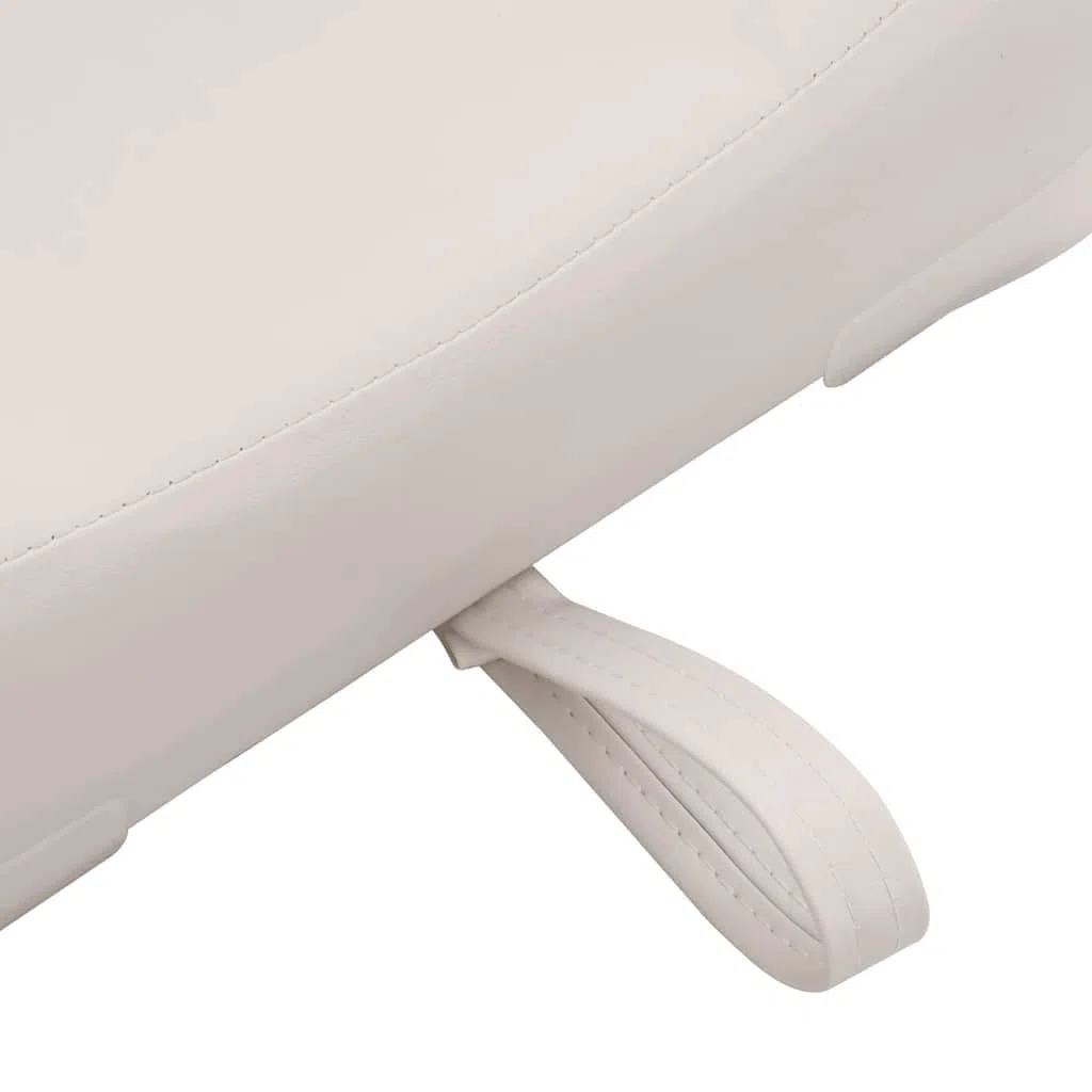 vidaXL Asiento Plegable para Barco 1 Juego con cojín Blanco y Azul, Silla de Barco, Asiento de Barco de capitán, Silla de Barco Plegable