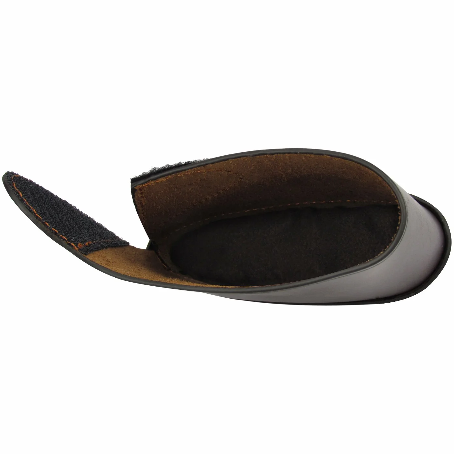 TOURBON Resbalón protector del hombro de la extensión del culote del cuero del vintage en la almohadilla del retro