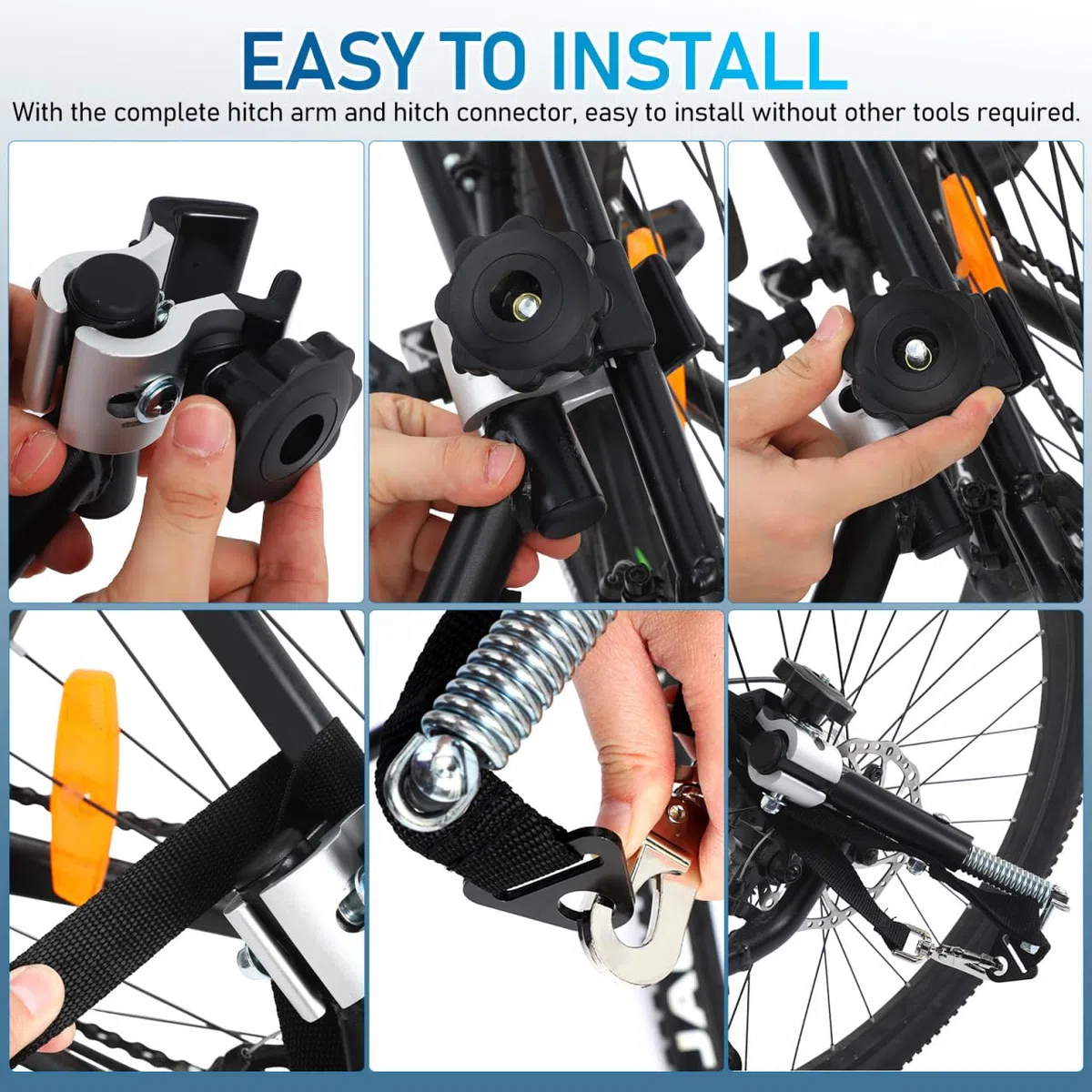 Homoyoyo Hitch Connector - Adaptador Universal para Remolque de Bicicleta