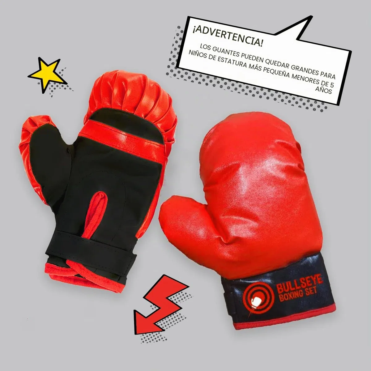 Whoobli Saco de boxeo para niños, incluye guantes de boxeo, saco de boxeo ajustable de 3 a 10 años con soporte, juego de bolsa de boxeo para niños y niñas (rojo negro)