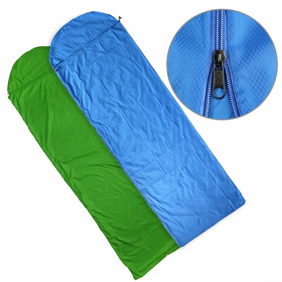 Funda impermeable para sacos de dormir, ideal para acampar y actividades al aire libre (verde)