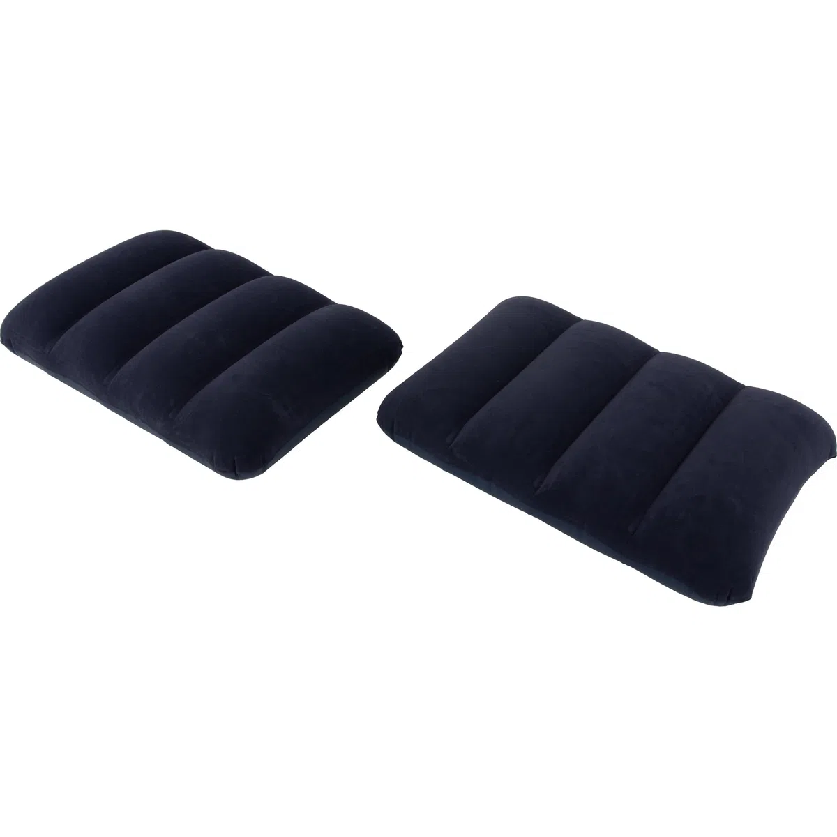 AVENLI Colchón Hinchable Queen-Size 203x152x22 cm, 2 Personas, Coil-Beam, con Bomba y 2 Almohadas, hasta 300 kg, Azul, Camping Cama supletoria Exterior – colchón Hinchable para 2 Personas