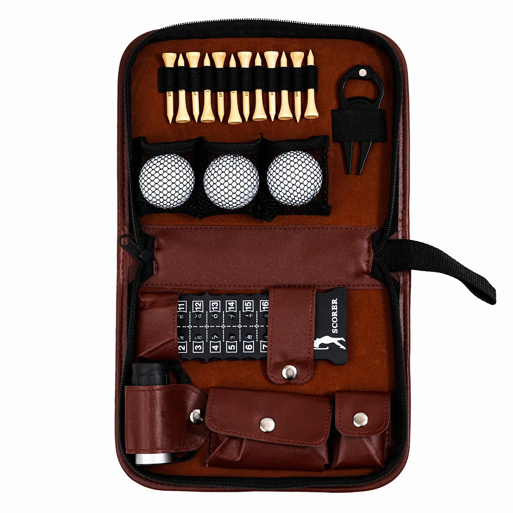Juego de Accesorios de Golf Personalizados, Juego de Regalo Personalizado, Tees de Golf Grabados, Herramientas de césped, Marcador de Pelota, Regalos para golfistas