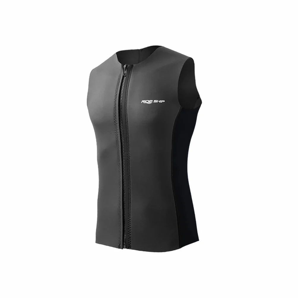 rockible Traje de Neopreno con Cremallera, Chaleco de Buceo, Traje de baño, Chaleco sin Mangas para Surf, natación, piragüismo
