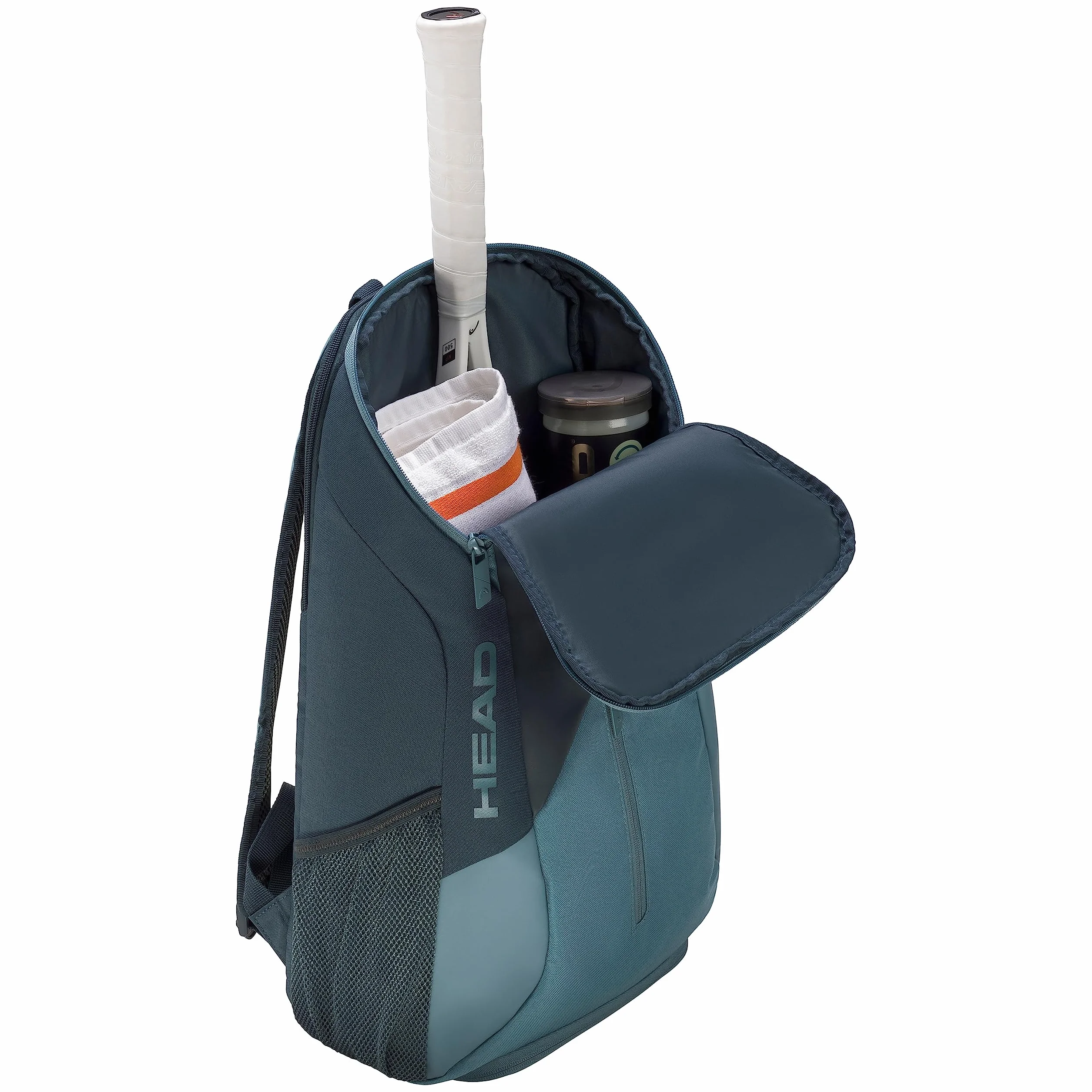 Mochila de tenis HEAD Tour Backpack, cian/azul, 25L