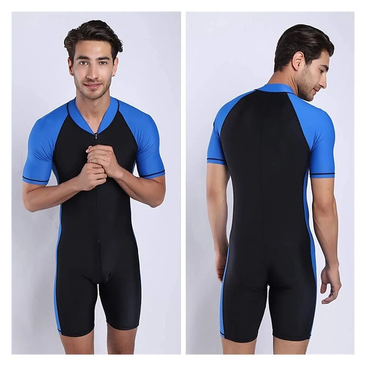 Traje de Neopreno del Neopreno del Neopreno de 3 mm de los Hombres, Traje de Buceo de Buceo con Cuerpo Completo para bucear Snorkeling Natación de Surf, m