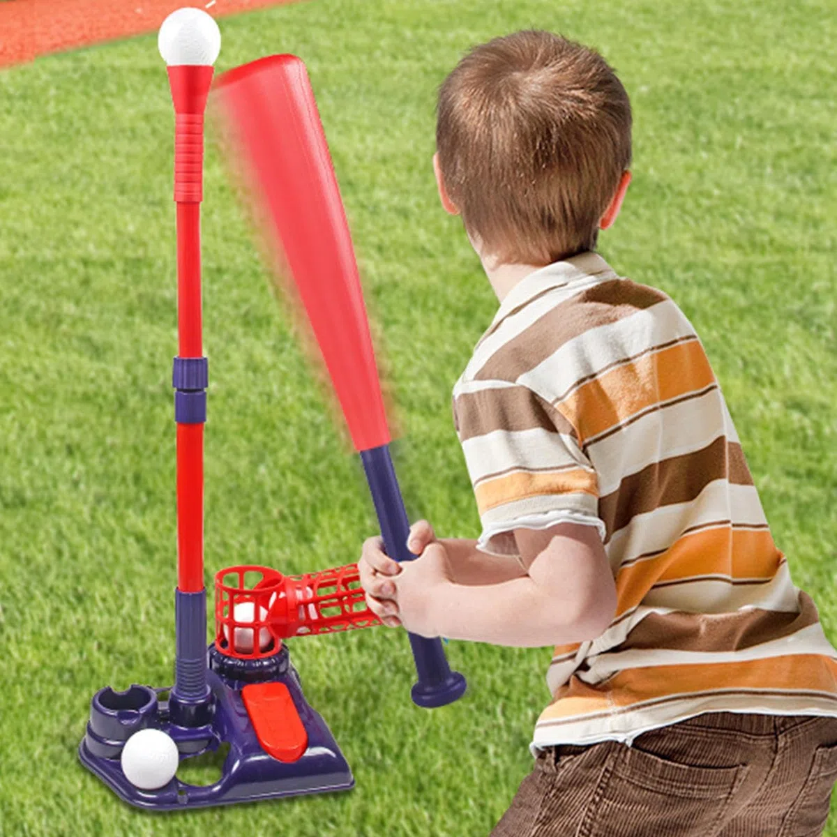 Máquina lanzadora de bolas,Máquina lanzadora | Máquina de lanzamiento juvenil automática multifuncional,Juego de jarra exterior para principiantes, conjunto deportivo de entrenamiento para niños en el