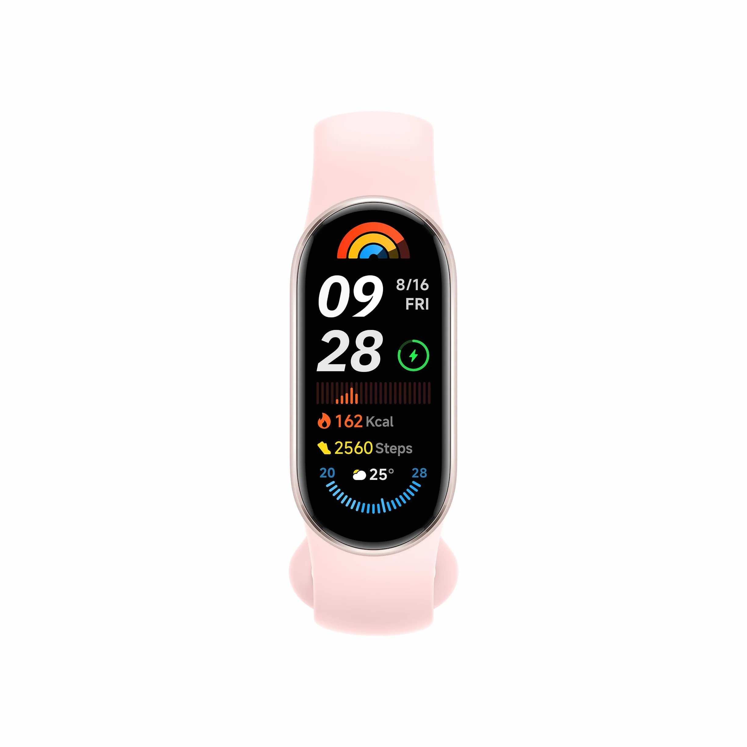 Xiaomi Smart Band 9 - Pulsera de Actividad, autonomía de hasta 21 días, Pantalla AMOLED de 1,74" con tasa de refresco de 60 Hz, 5ATM, App Mi Fitness