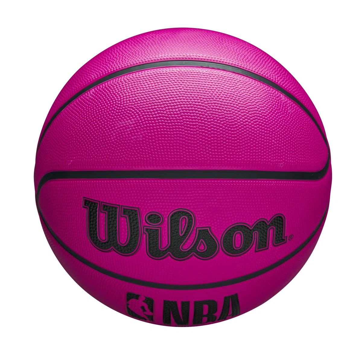 Wilson Balón de Baloncesto NBA DRV Rosa Tamaño 7 - Baloncesto Exterior con Alta Durabilidad y Excelente Agarre