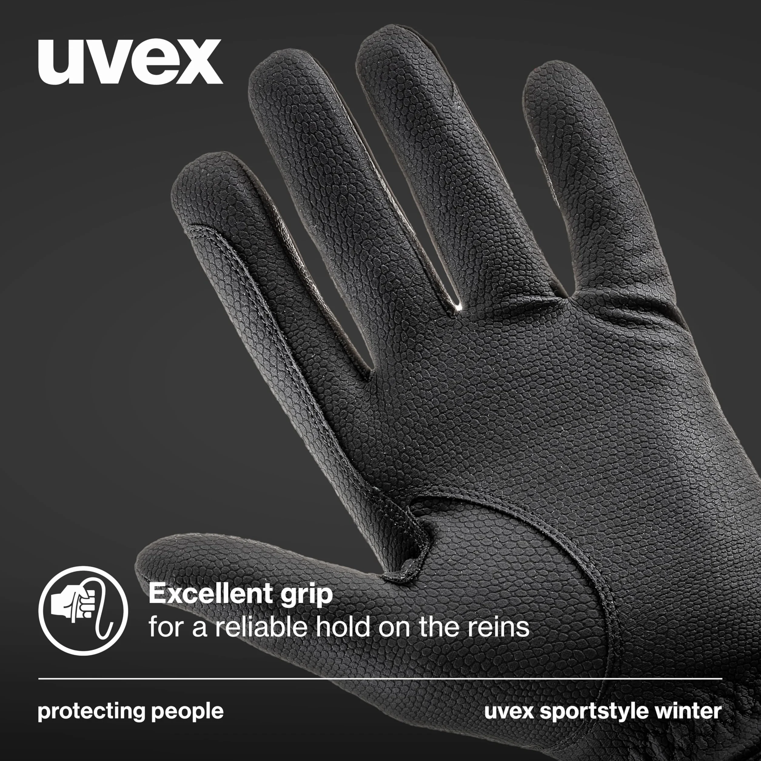 Uvex Sportstyle Winter Guantes de equitación Unisex Adulto