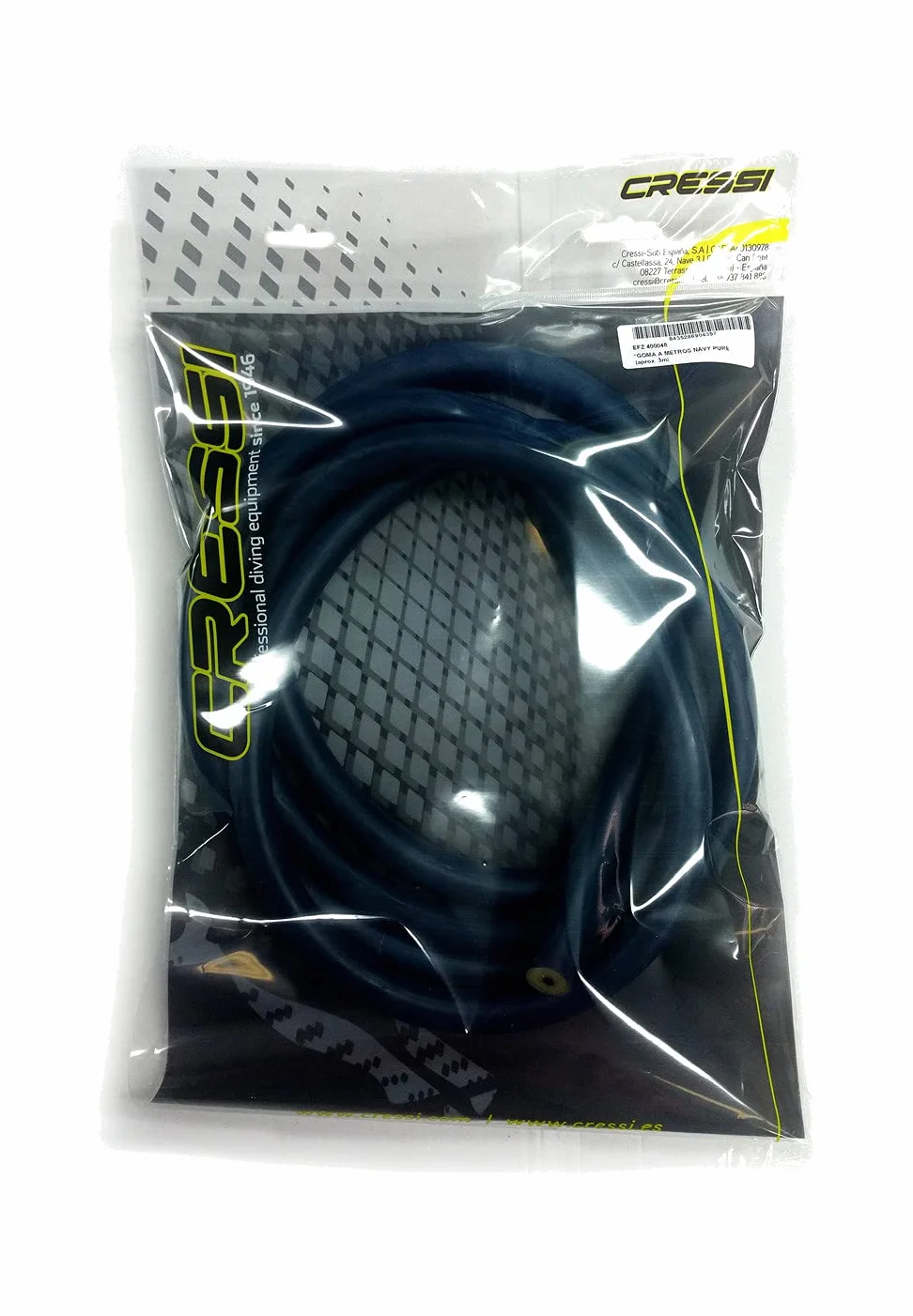 CRESSI - EFZ 400070/391 : Goma de fusil de pesca submarina TIRA GOMA G20 (aprox. 1mt)