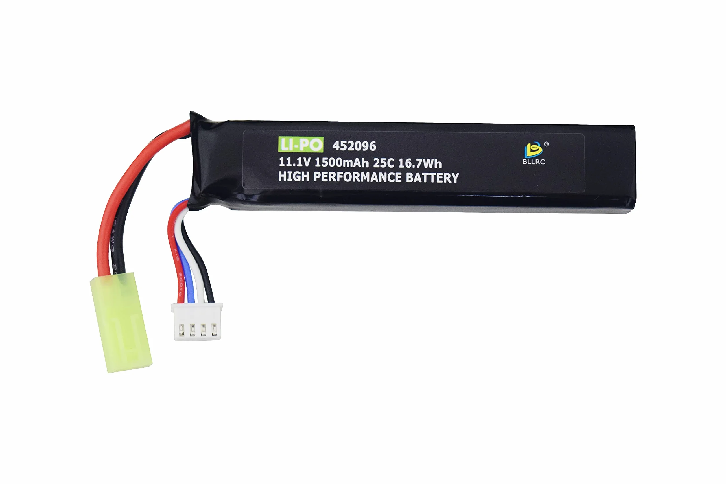 2PCS 3S 11.1V 1500mAh 25C Batería de Litio con Conector Mini Odamiya para Airsoft G36C M4A1-RIS M4A1 CAR15 MP5A5 M249 MP5K MC51 FNP90 AK47 G3A4 G36 Toy AEG Airsoft Rifle Batería
