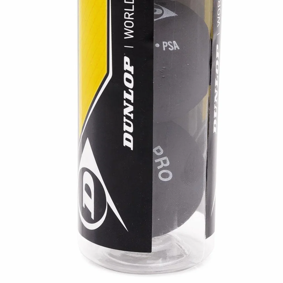 Dunlop Sports Pro XX Squash 3 Ball Tube