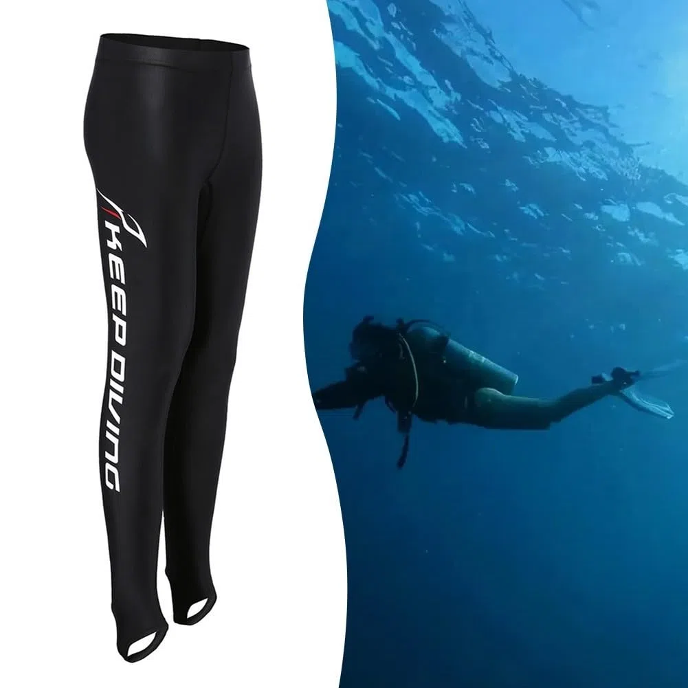 Gdfnmogo Pantalones de neopreno para hombre y mujer, pantalones de buceo de neopreno para surf, kayak, natación, buceo, canoa, pantalones de neopreno, protección reforzada para la rodilla