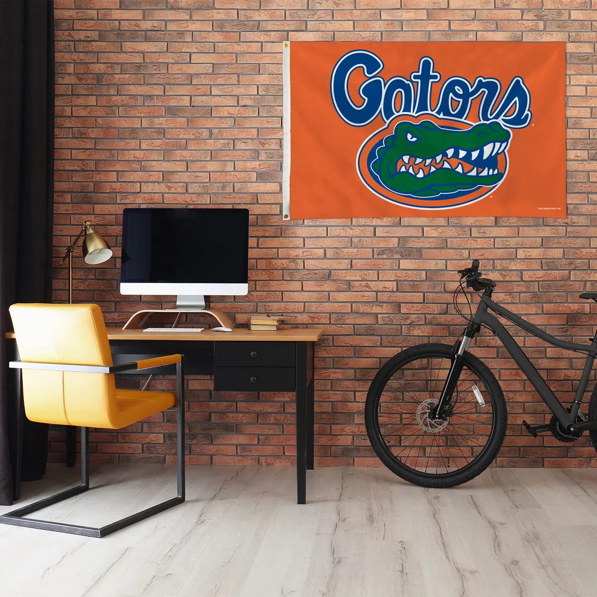 NCAA - Bandera de 150 cm con ojales