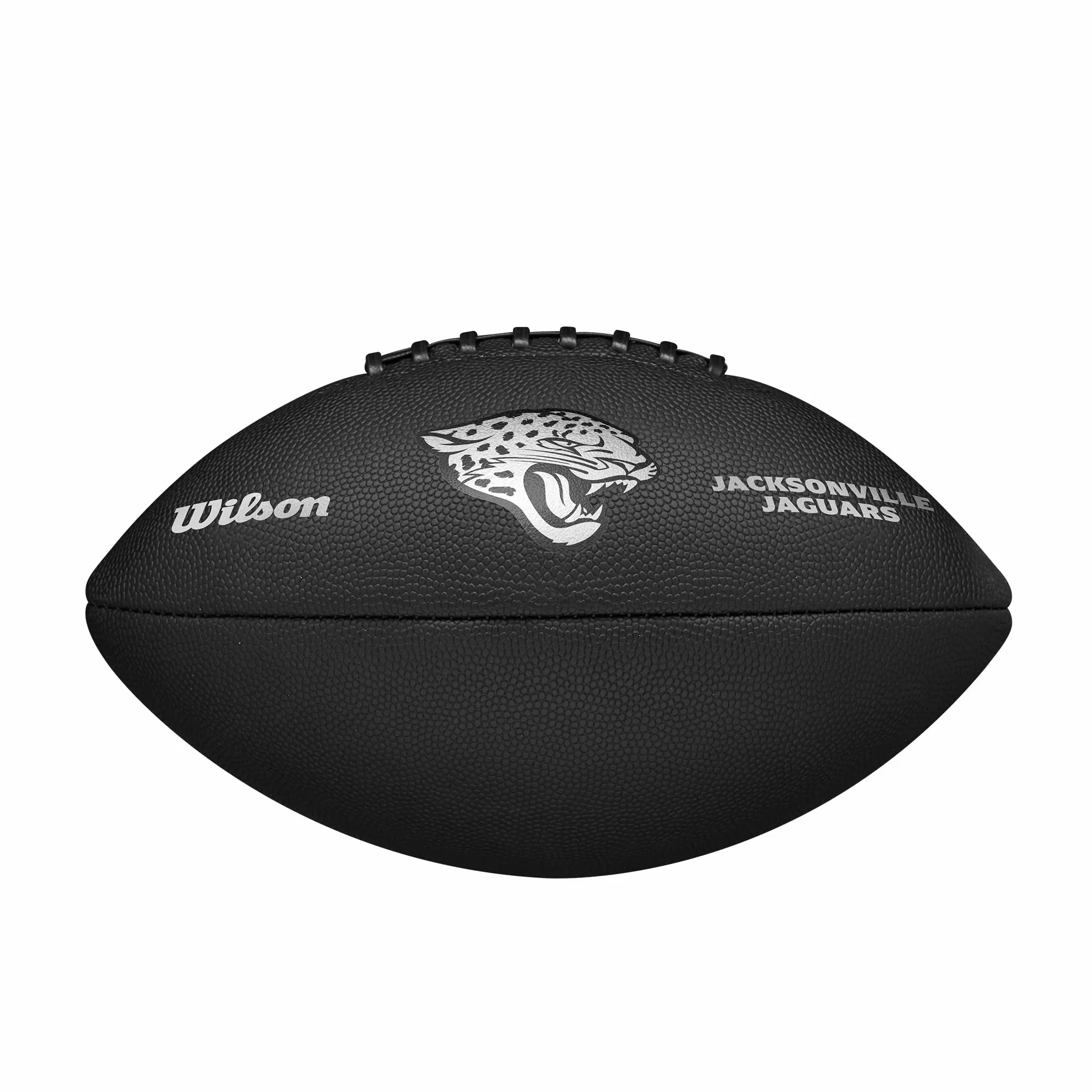 Wilson NFL Team Metallic Premiere Balón de fútbol - Tamaño Oficial, Jacksonville Jaguars