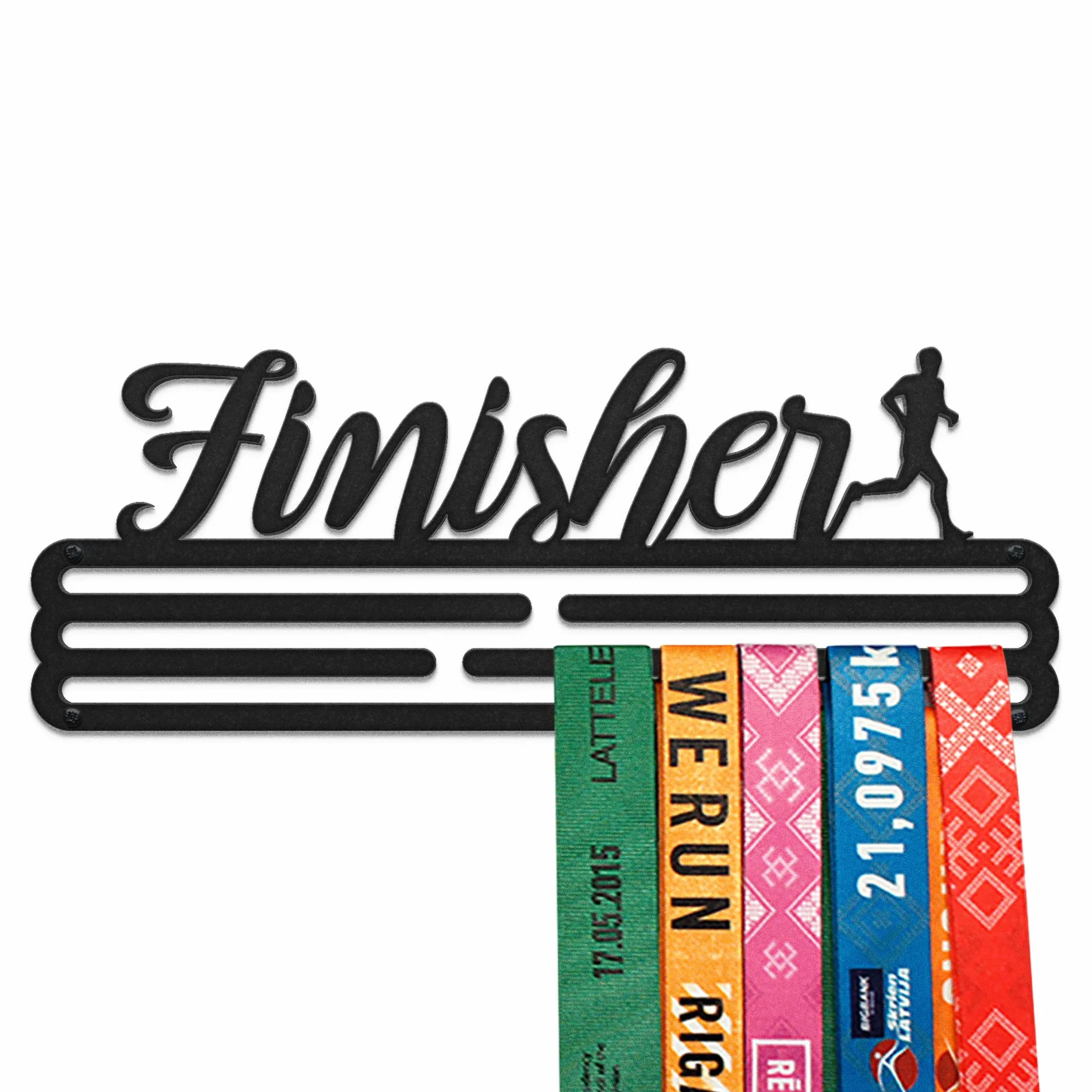 Finisher Sports Medal Hanger Display | Soporte de acero | Marco de montaje en pared