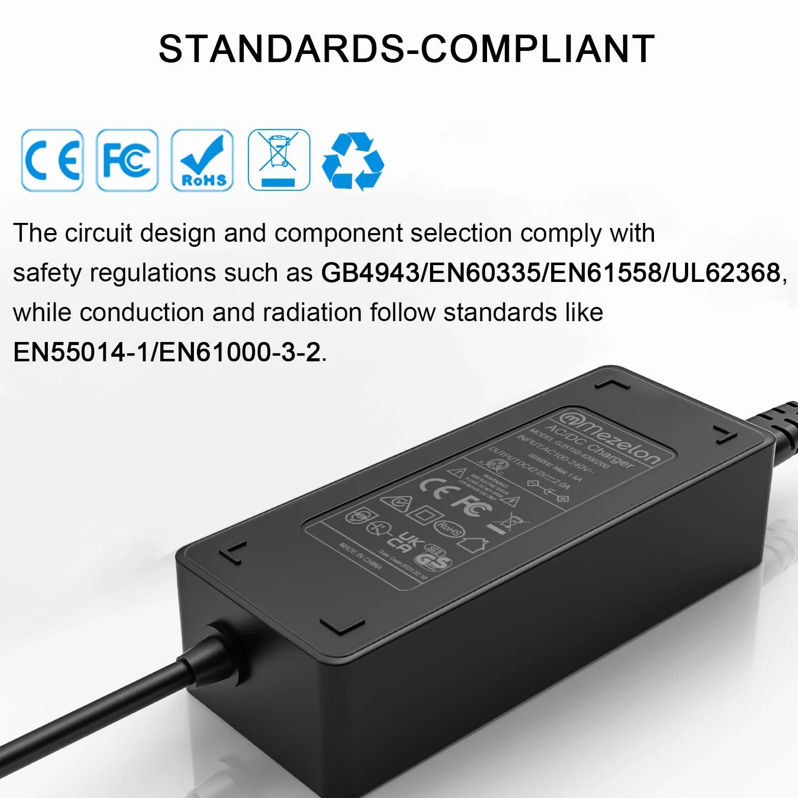 Cargador Patinete 42V 2A para Xiaomi M365 Pro Pro 2 1S Ninebot F40 F30 F20 ES1 ES2 ES4 ES3 E22E Batería 36V
